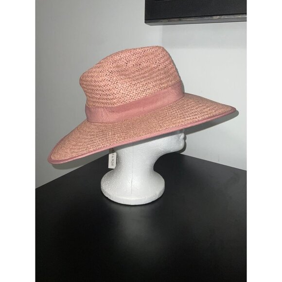 OLIVE & PIQUE NWT Rancher Straw Hat in Rose main image 5